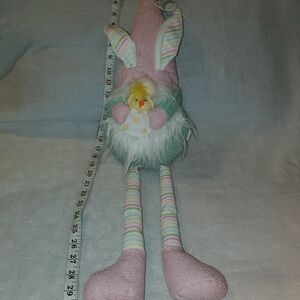 Whimsical Pastel Gnome with Chick Decor